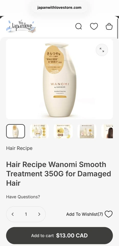Made in Japan shampoo and treatment - photo 2