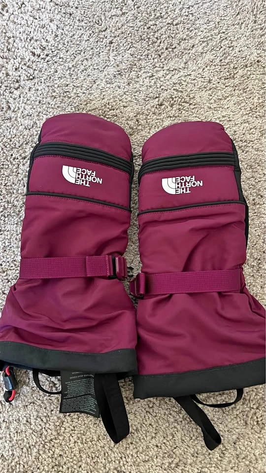 The North Face ski gloves