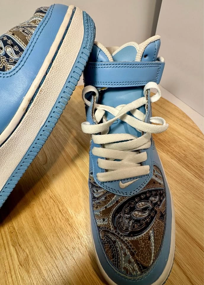 Nike Air Force 1 Mid Limited Edition Paisley Women's Size 7 - photo 4