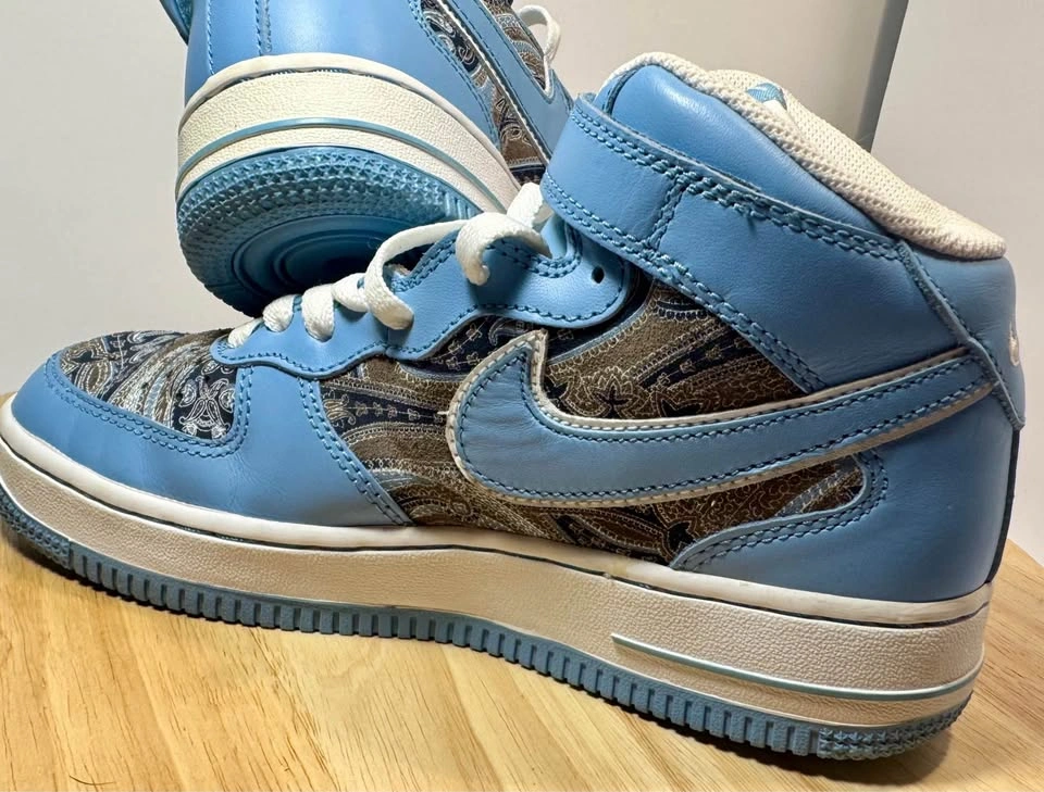 Nike Air Force 1 Mid Limited Edition Paisley Women's Size 7 - photo 5