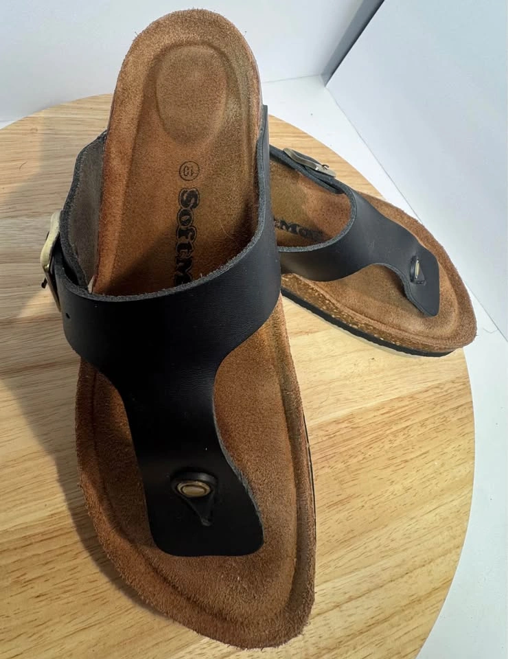 SoftMoc Women's T-Strap Thong Sandals - Size 10 - New - photo 3