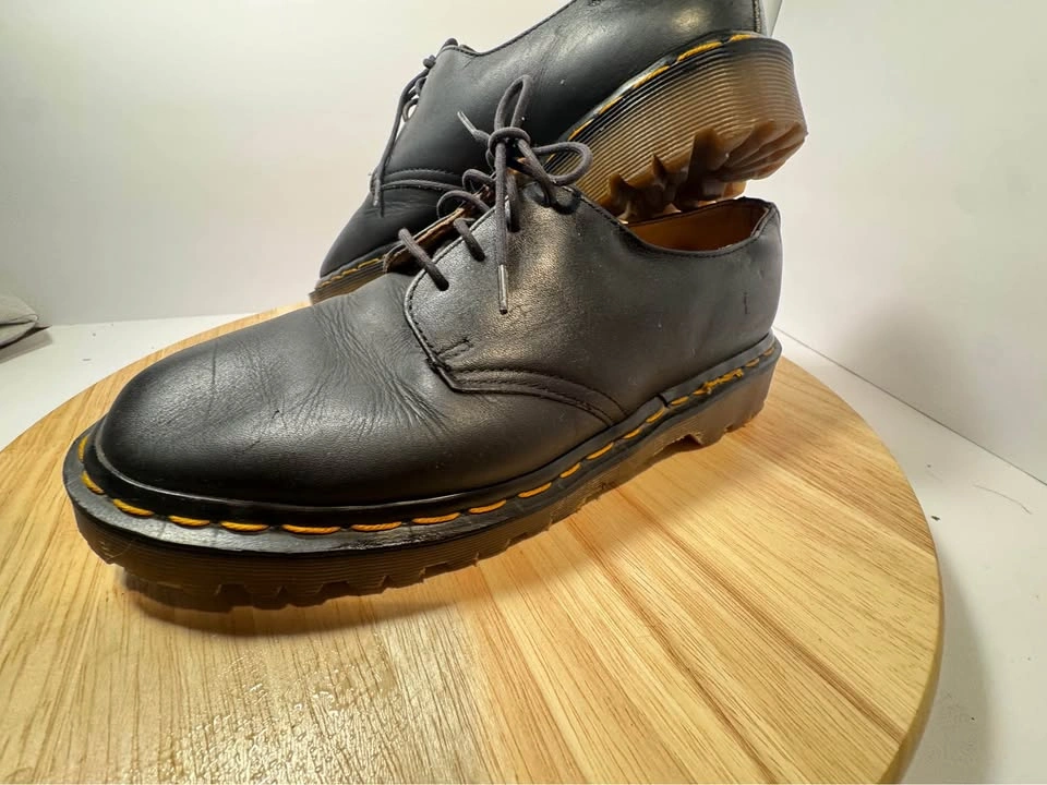 Vintage Dr. Martens 1461 Made in England Black Shoes Size 5 - photo 3