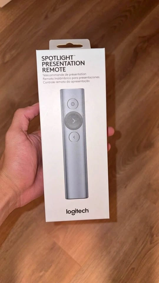 Logitech Spotlight Presentation Remote – New Sealed