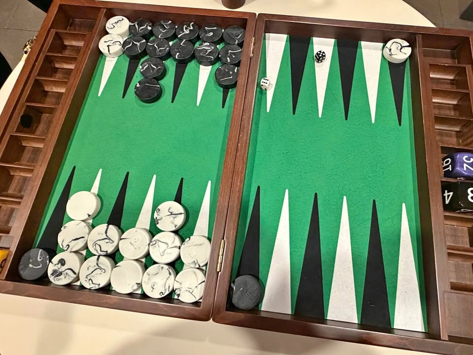 Backgammon Galaxy Monte Carlo Tournament Size Board