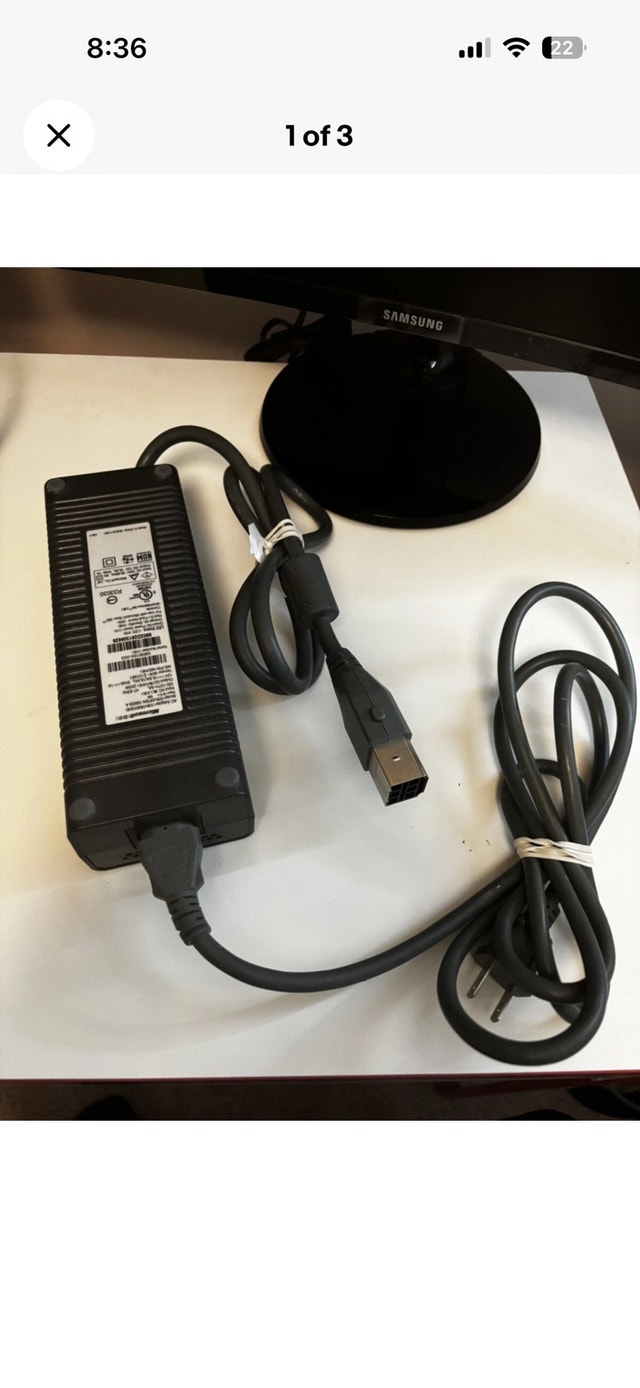 Xbox 360 power supply