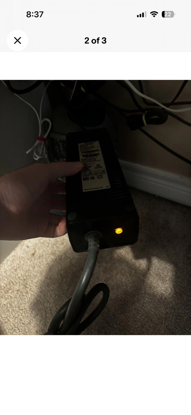 Xbox 360 power supply - photo 2