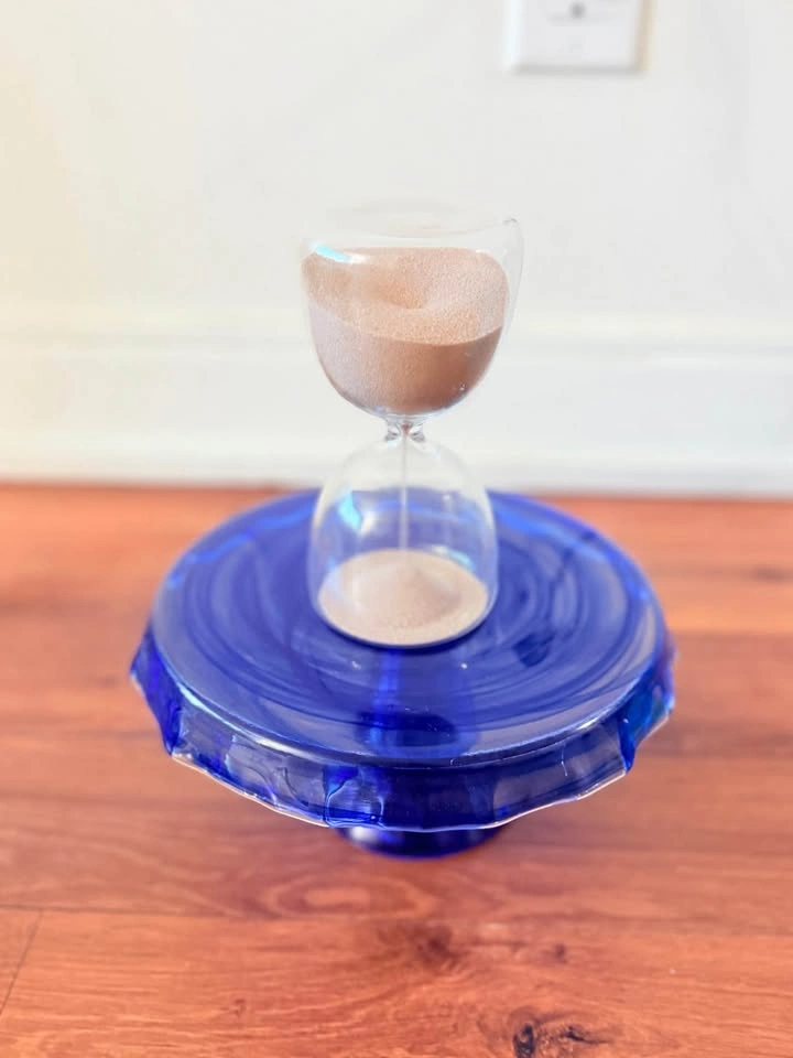 Glass Hourglass Sand Timer - Decorative & Functional - photo 2