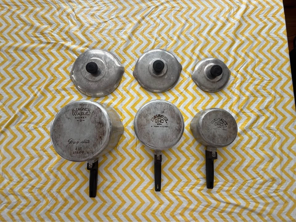 VTG. Magnalite Cast Aluminum Cookware, 11 pc. Set - photo 2