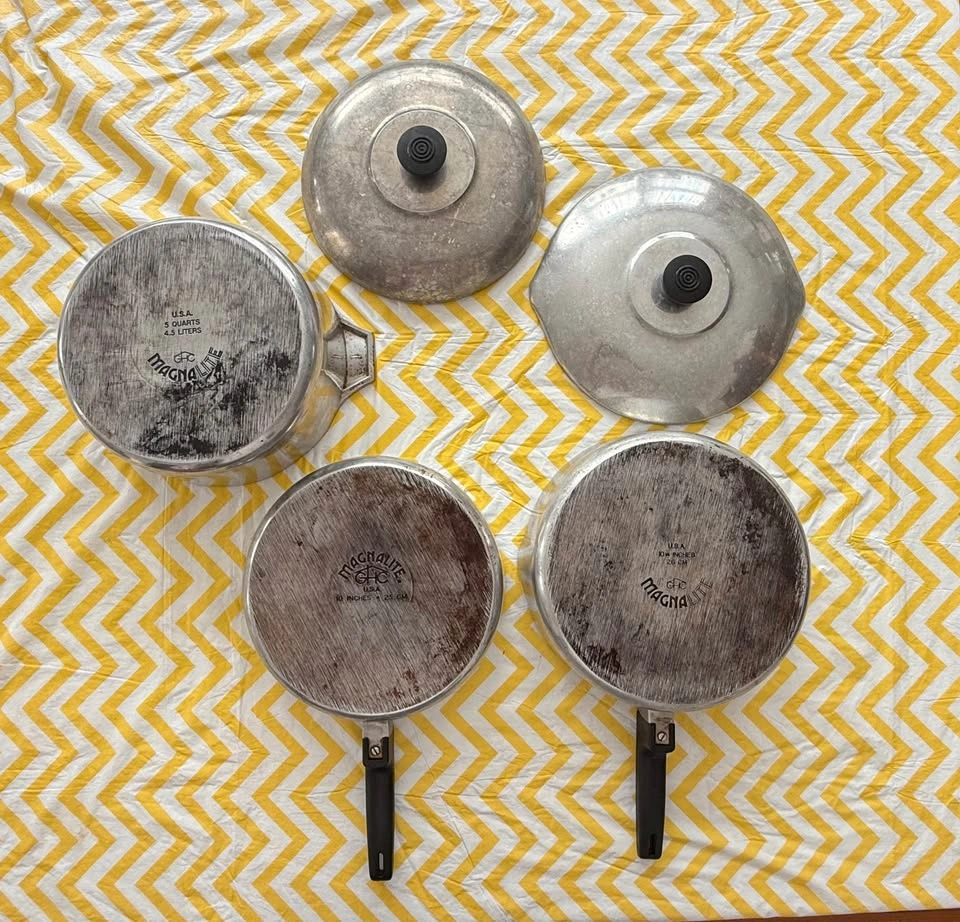 VTG. Magnalite Cast Aluminum Cookware, 11 pc. Set - photo 5