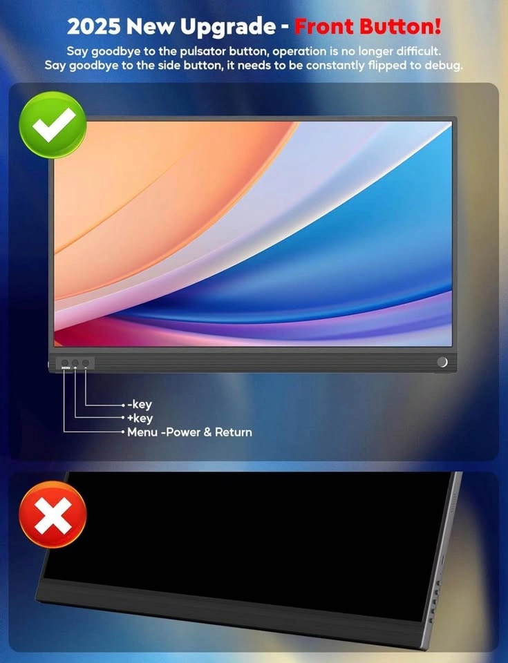 ZSCMALLS 15.6" Portable Monitor - photo 3