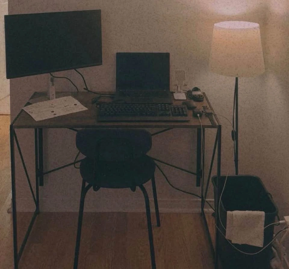Industrial Wood and Metal Desk - photo 2
