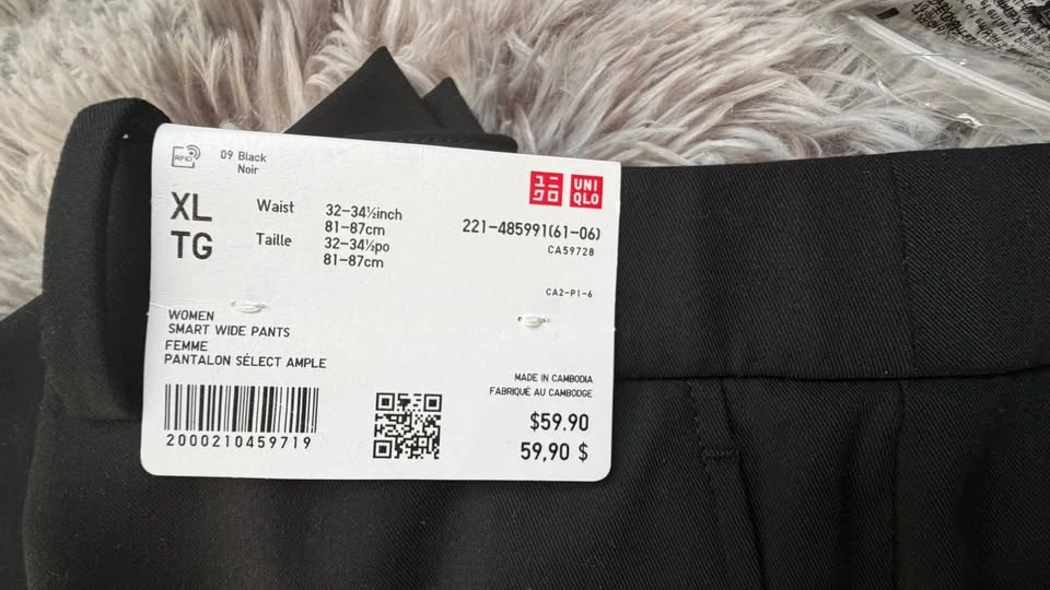 Uniqlo Women’s Smart Wide Pants XL - photo 3