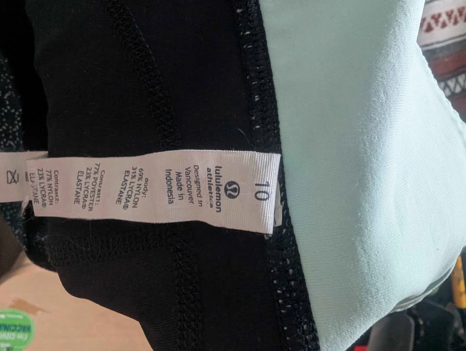 Lululemon size 10 Capri leggings with pocket - photo 3