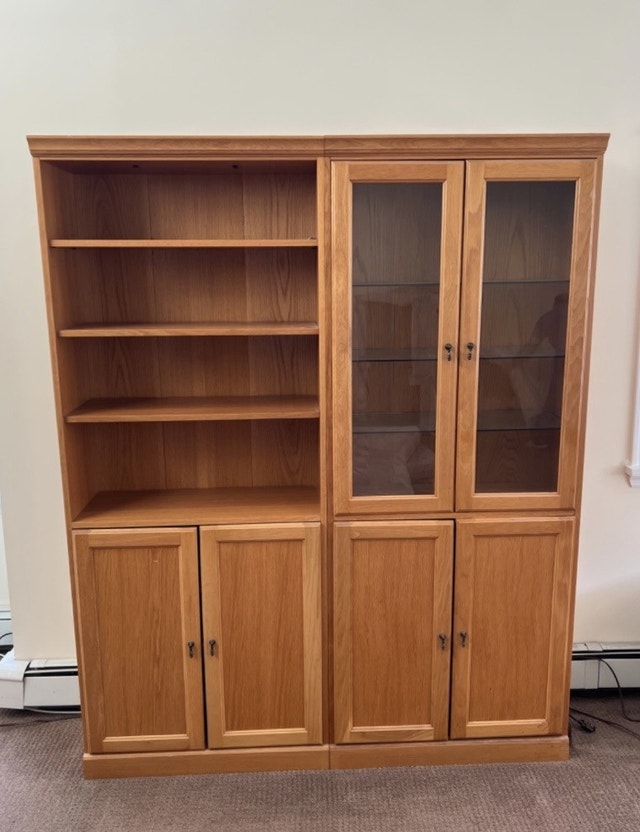 3-Piece Wall Unit (Bookcase/Shelving/Storage) - photo 4
