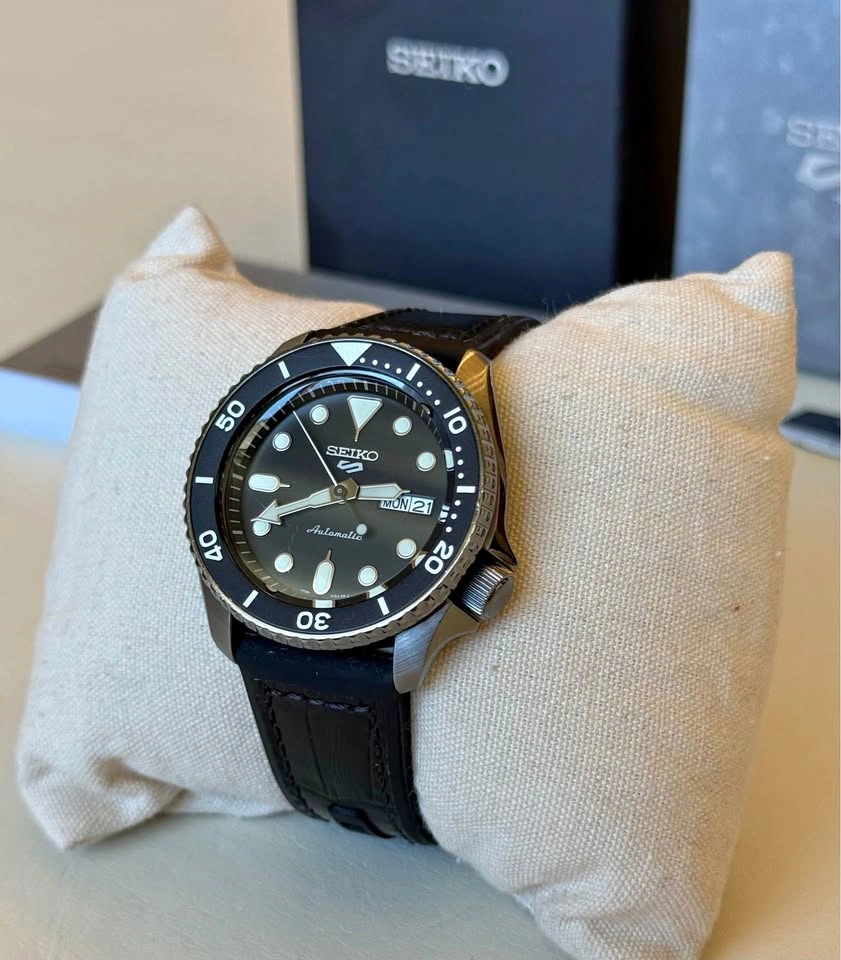 Seiko 5 Sports Automatic Men’s Watch SRPD65K3F Black Dial