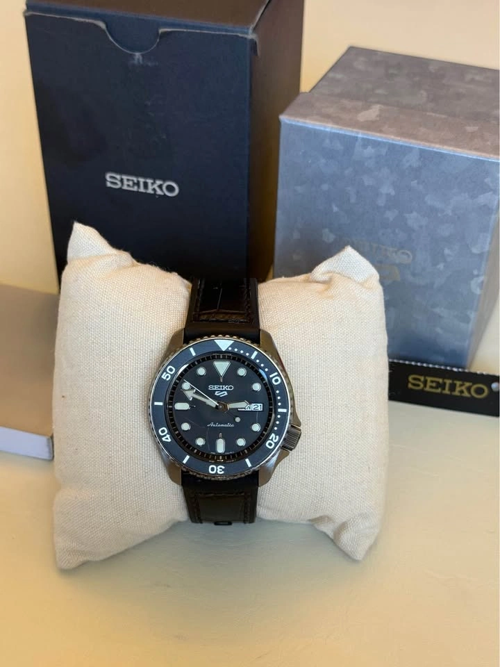 Seiko 5 Sports Automatic Men’s Watch SRPD65K3F Black Dial - photo 2