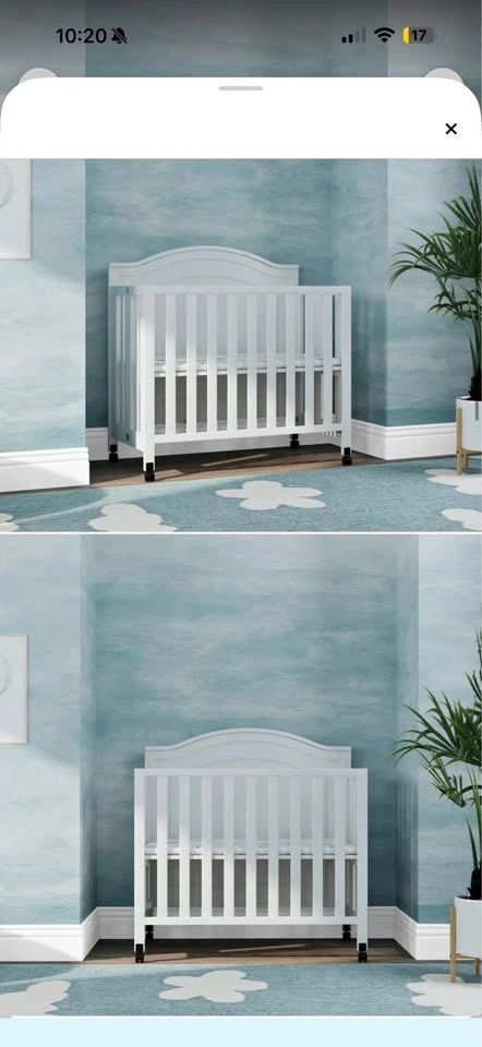 Charlie 3-in-1 Mini Portable Crib + Infapure Mattress