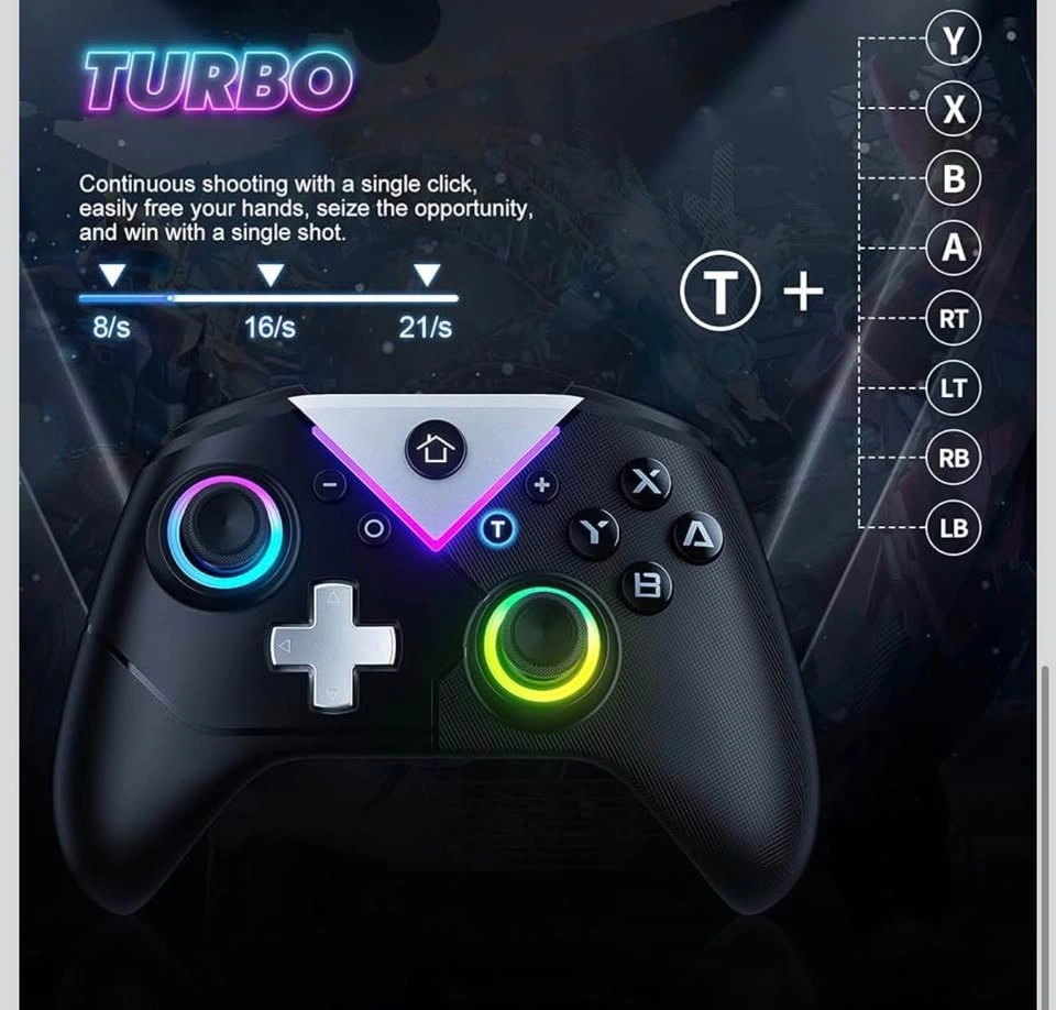 (New)2Pack* RGB Wireless Game Controller - photo 5