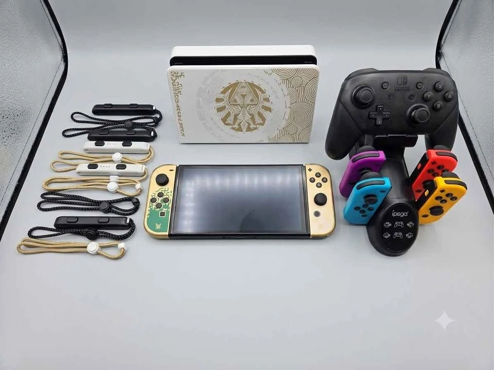 Tears of the kingdom Nintendo OLED Switch modded with 1TB - photo 3