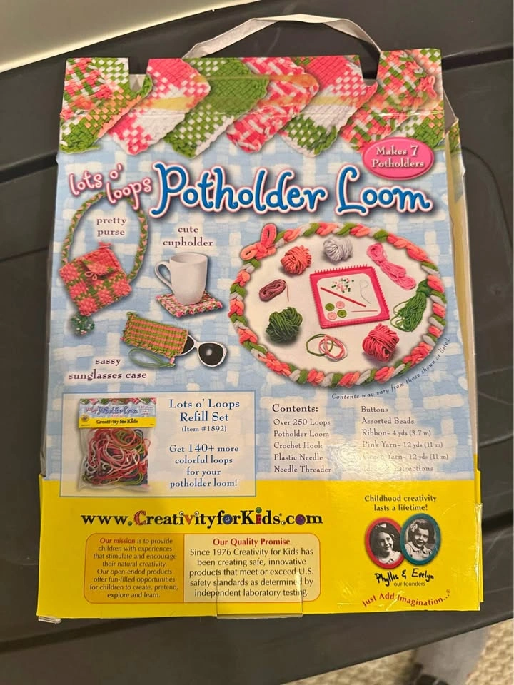 Kids Potholder Loom Maker