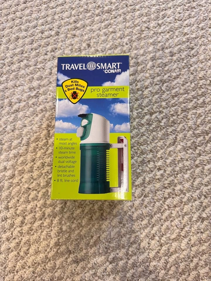 Brand New Conair Travel Smart Garment Steamer