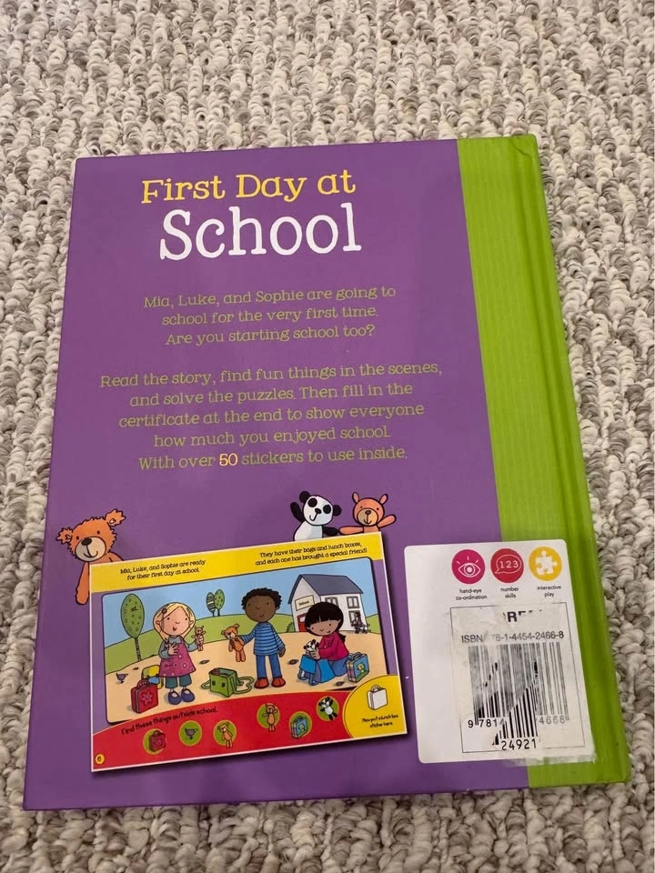 Brand New First Day at School Book - photo 2