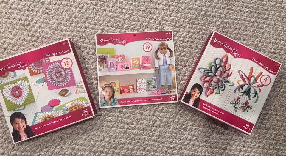 3 Brand New American Girl Doll Craft Kits - buy 1 or more! - photo 4