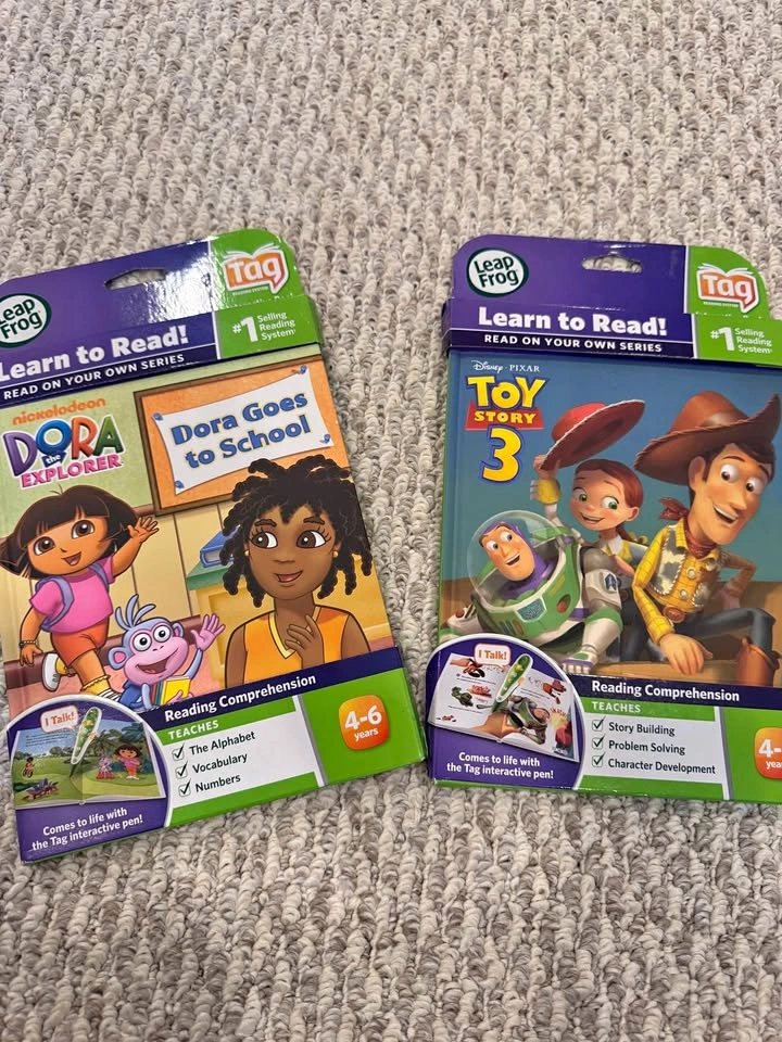 Brand New 2 LeapFrog Tag Learn to Read Books