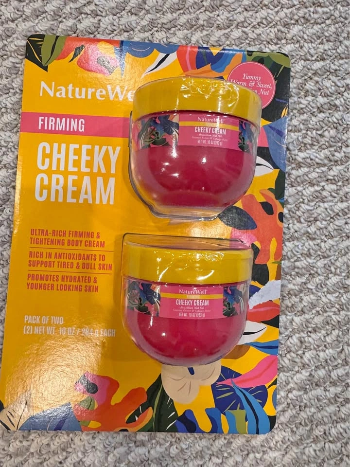 Brand New Firming Cheeky Firming Body Cream, pack of 2
