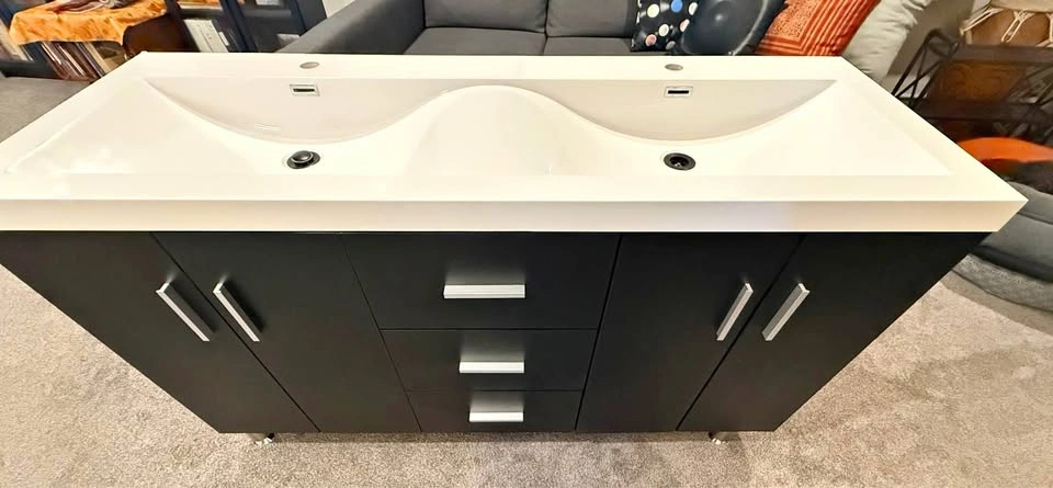 Modern Double Sink Vanity