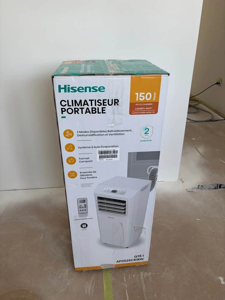 Hisense Portable Air Conditioner AP0525CR1RW - photo 3
