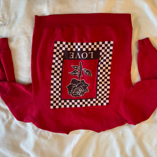 Vans Rose Love Sweatshirt - photo 2