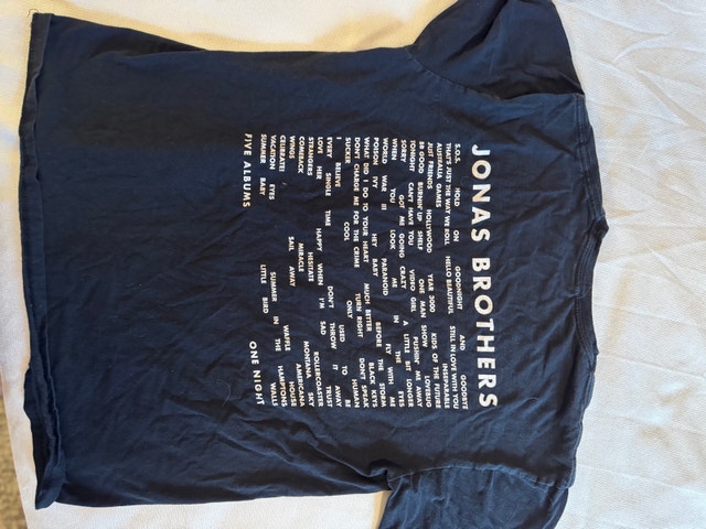 Jonas Brothers Five Albums One Night T-Shirt - photo 2