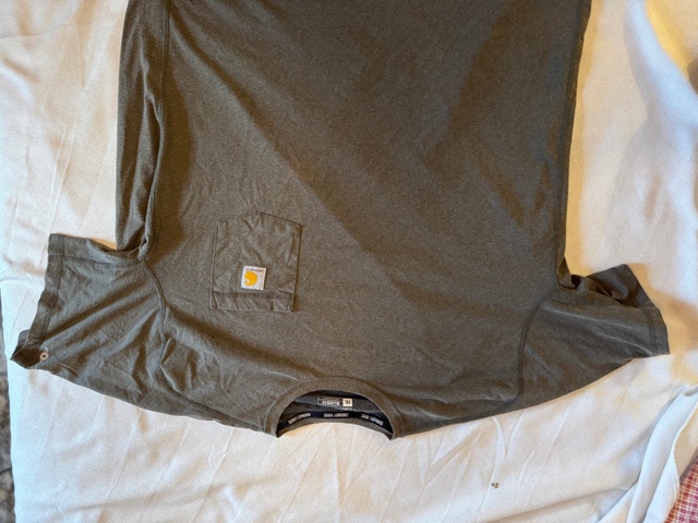 Columbia, Carhartt, CAT, and Champion T-Shirt Bundle - photo 2
