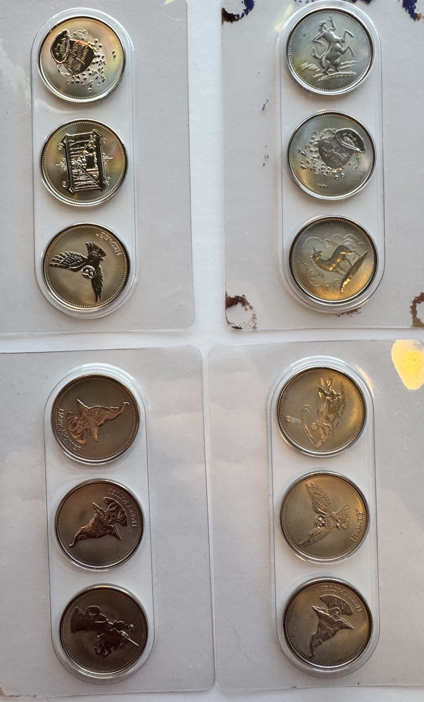 Harry Potter Rare Metal Token/Coins - Warner Bro Merchandise - L