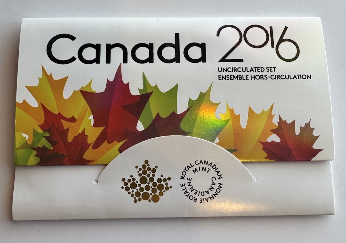 2016 Canada Uncirculated Coin Set – Royal Canadian Mint