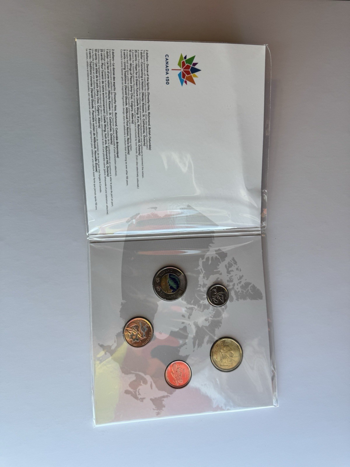 2017 My Canada, My Inspiration - 5 Coin Set Sealed in RCM Packag - photo 2