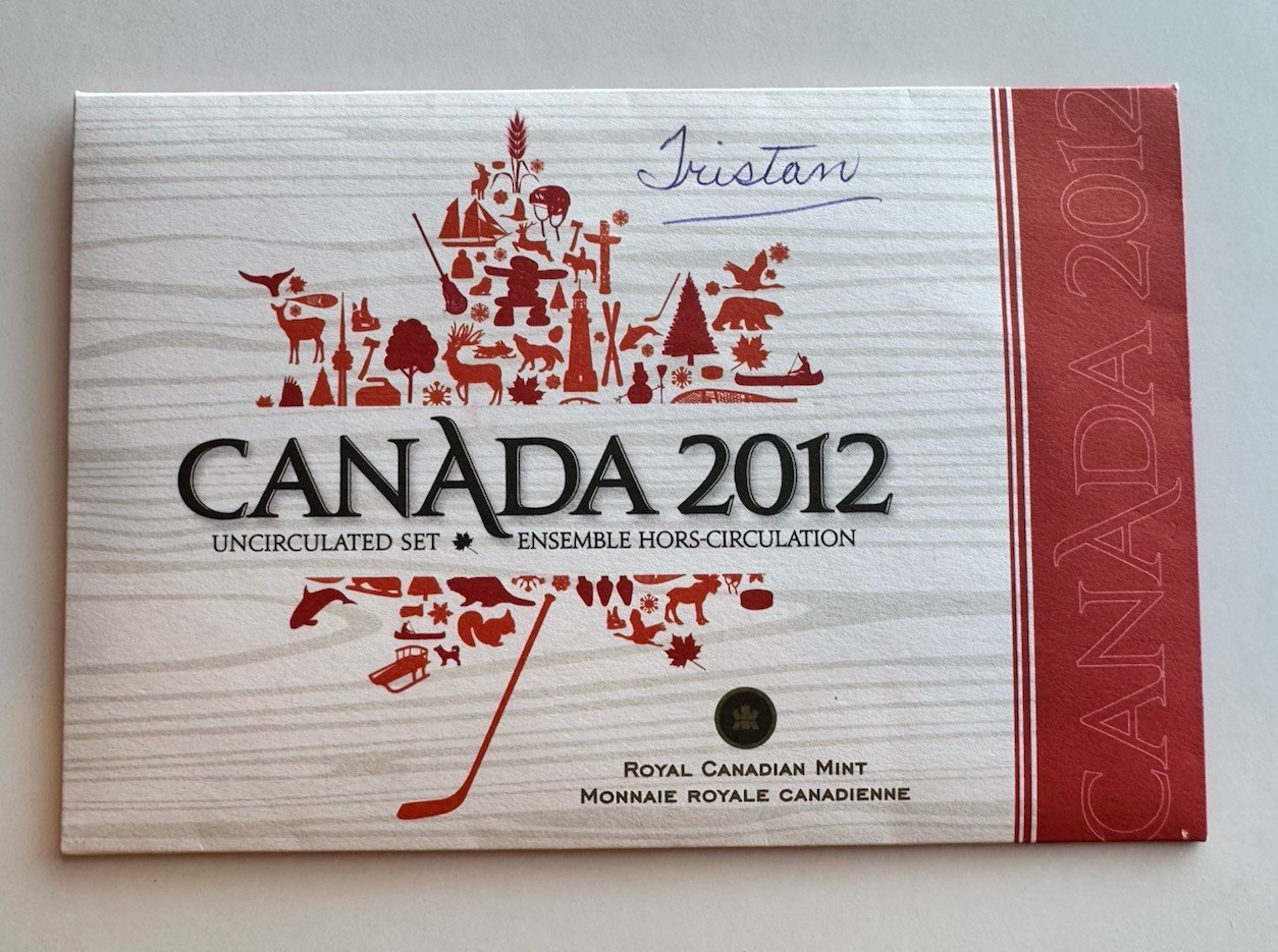 2012 Canada Uncirculated 7 Coin Set