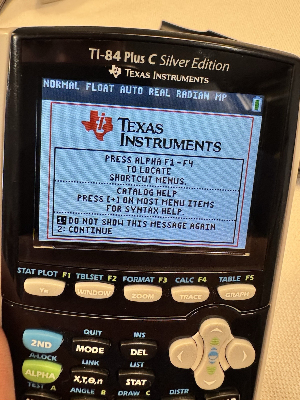 Texas Instruments TI-84 Plus C Silver Edition Graphing Calculato - photo 2