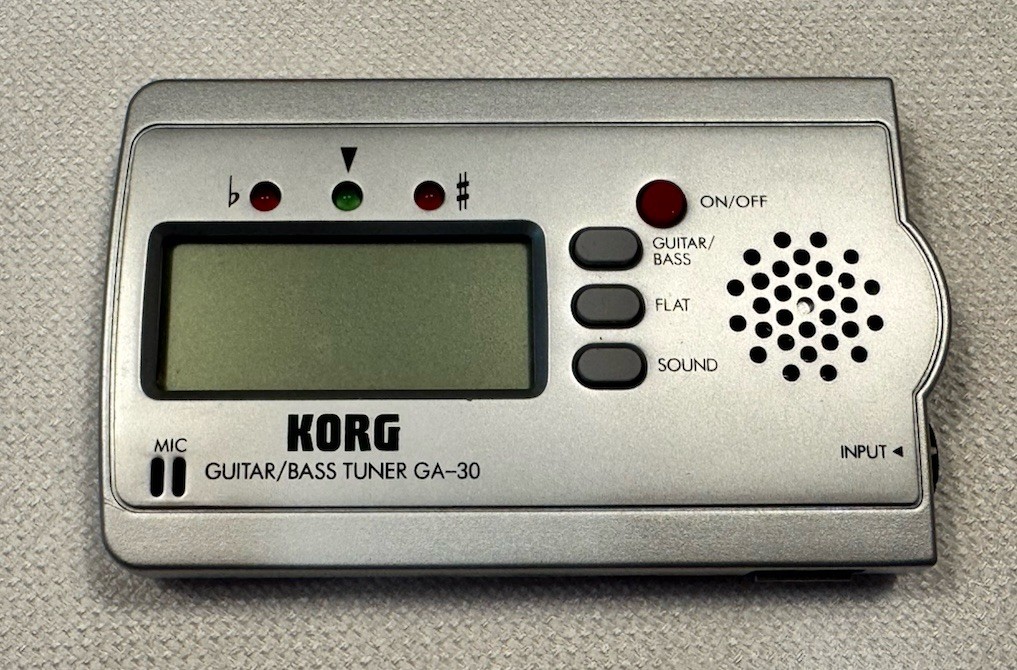 KORG Chromatic Tuner GA-30 Guitar, Bass, Any Instrument