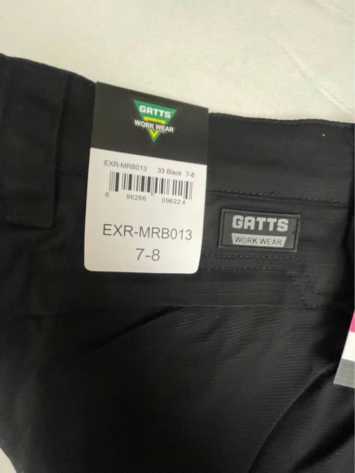 GATTS New Women’s Four Way Stretch Cargo Work Pants Size 7-8 - photo 5