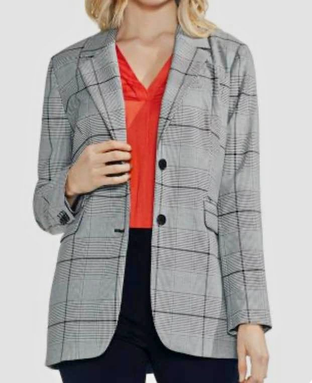 Vince Camuto Plaid Blazer - 18W (#2)
