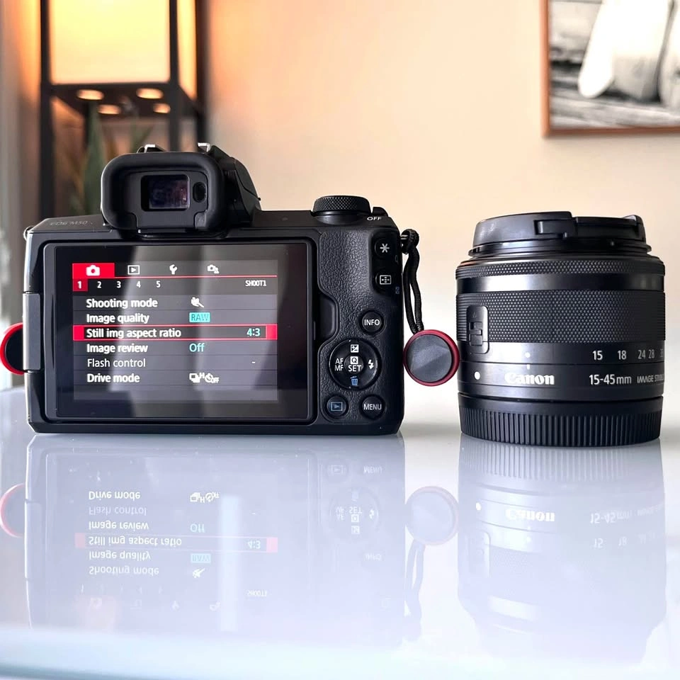Canon M50 Mirrorless Camera Bundle with Lens and Accessories
