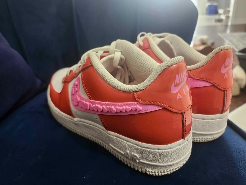 Valentines day air force 1s - photo 4