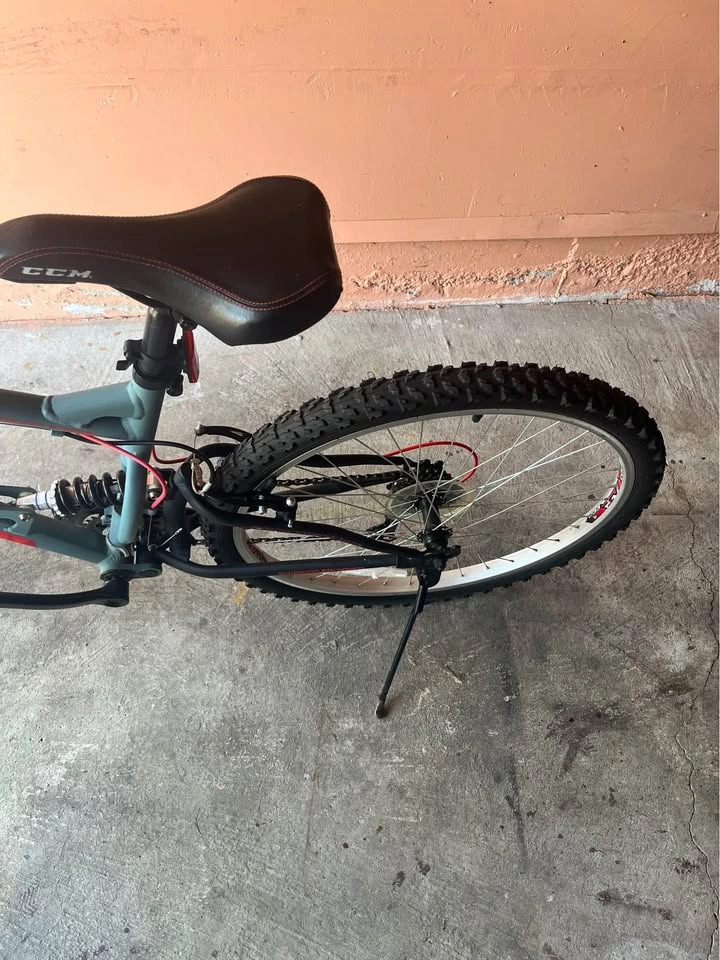 CCM Static Dual Suspension Youth Mountain Bike, 24-in - photo 3