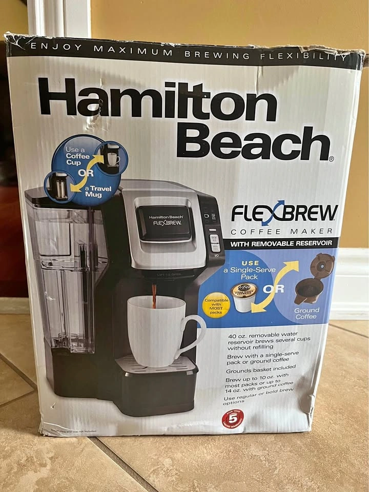 Hamilton Beach Flexbrew Coffee Machine