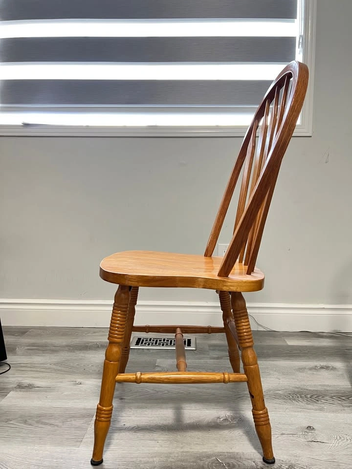 Brown Wooden Chair - photo 2