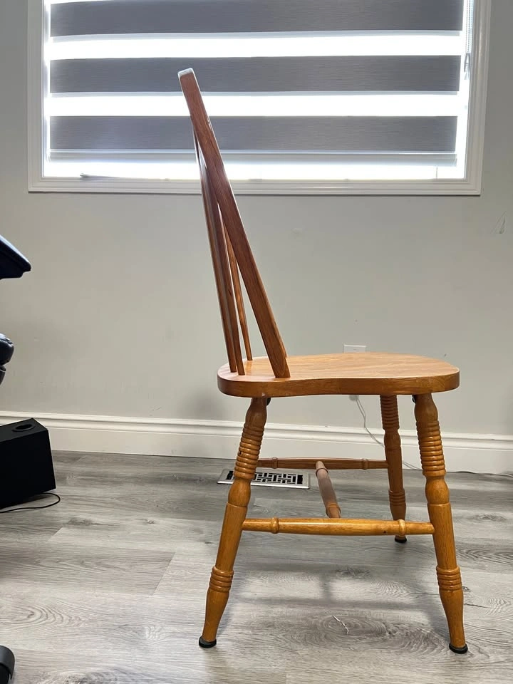 Brown Wooden Chair - photo 3