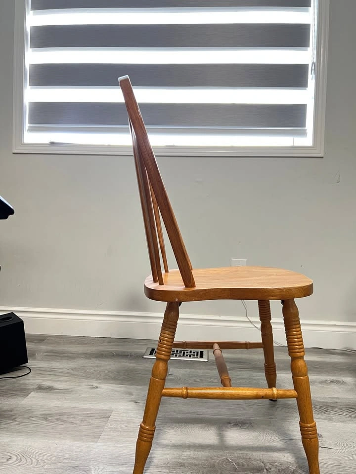Brown Wooden Chair - photo 4