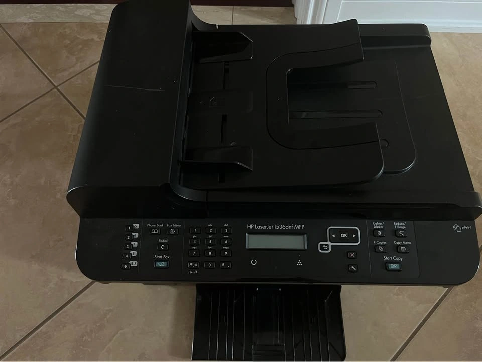 HP LaserJet M1536DNF Multifunction Monochrome Printer - photo 2